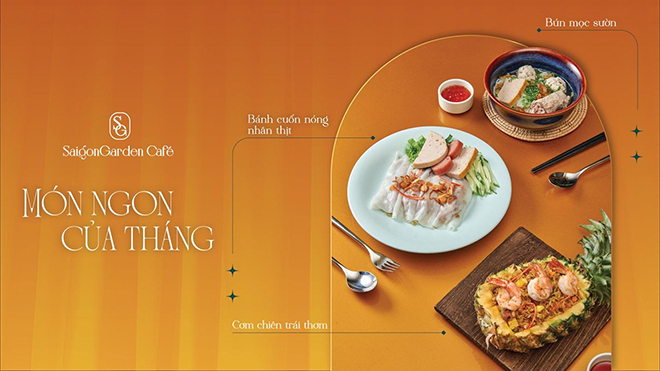 Thương hiệu Saigon Garden Cafe ra mắt tại vị trí đắc địa Hồ Con Rùa - 2