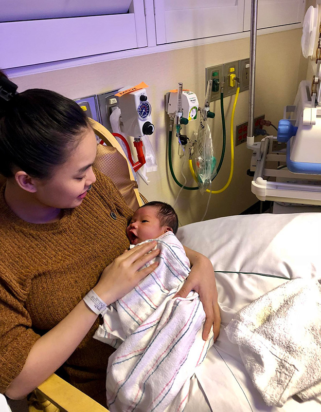 Giang Hồng Ngọc lần đầu công khai ảnh sinh con ở Mỹ cách đây 5 năm - 2