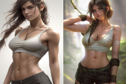 Ngắm nữ nhân vật Lara Croft game Tomb Raider do AI vẽ “đốn tin” người hâm mộ