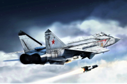 MiG-31: Tiêm kích đánh chặn có tốc độ siêu thanh, trang bị một loại tên lửa lợi hại
