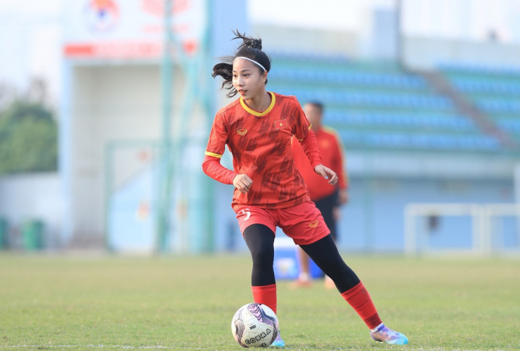 Nhan sắc hot girl ghi bàn đưa U20 nữ Việt Nam vào VCK U20 châu Á - 1
