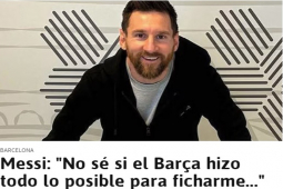 Messi chọn tới Inter Miami thay vì Barcelona: Báo Tây Ban Nha chỉ trích chủ tịch Laporta