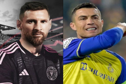 Nhà báo thân Ronaldo ”đá xoáy” Messi sang Mỹ, HLV giải Ả Rập so sánh với CR7