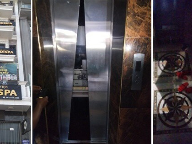 Mất điện đột ngột, 4 người kẹt trong thang máy