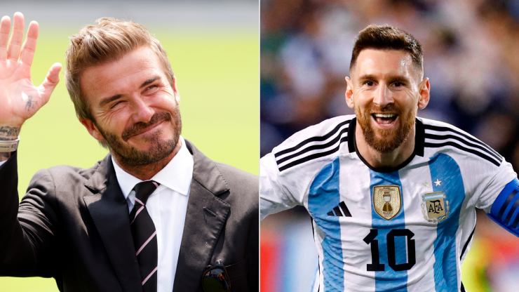 Ông bầu Beckham chuẩn bị quà to đón Messi sang Mỹ - 1
