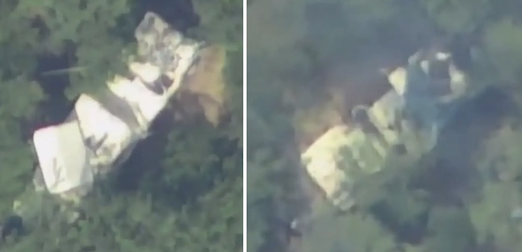 Video: UAV Lancet của Nga tập kích hệ thống phòng không hiện đại Đức cung cấp cho Ukraine - 1