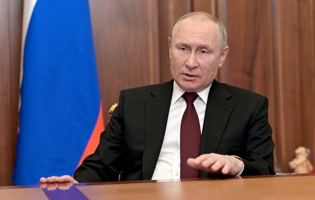 Tổng thống Nga Putin nói Ukraine đã bắt đầu phản công - 1