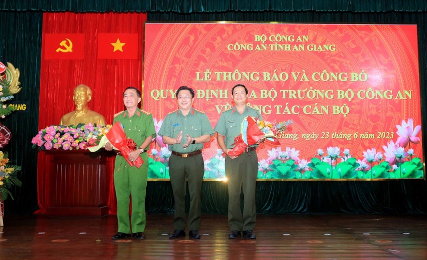 Bộ Công an điều động Phó Giám đốc công an tỉnh An Giang, Kiên Giang - 1