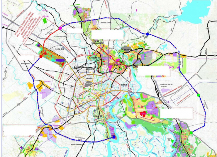 Toàn cảnh đường vành đai 4 gần 20.500 tỉ đồng qua TP.HCM - 1