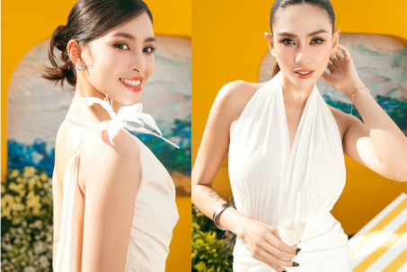 Võ Hoàng Yến, Tiểu Vy, Thủy Tiên khoe dáng trên du thuyền sang chảnh