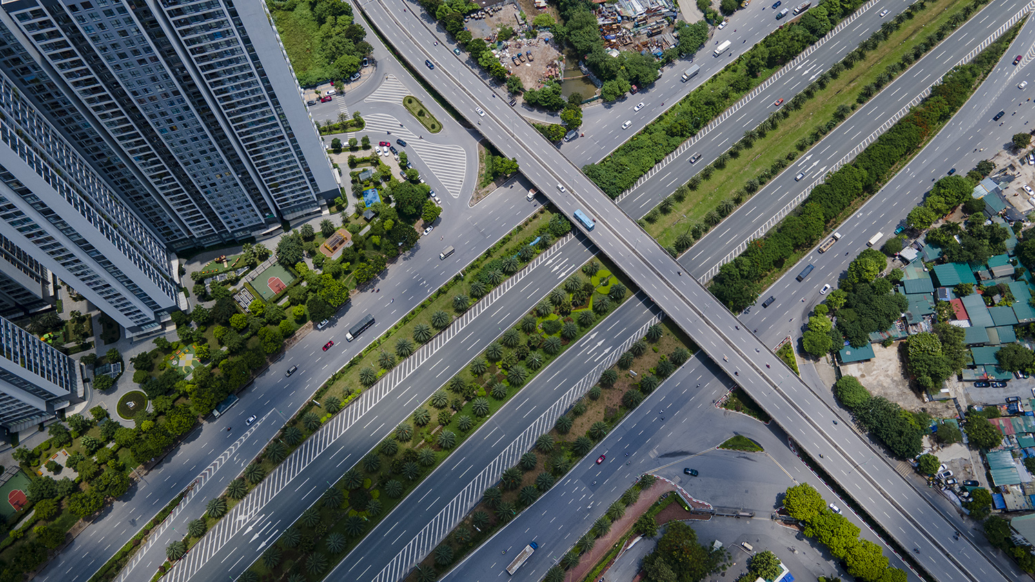 Đại lộ hiện đại nhất Việt Nam đẹp ngỡ ngàng nhìn từ trên cao - 14