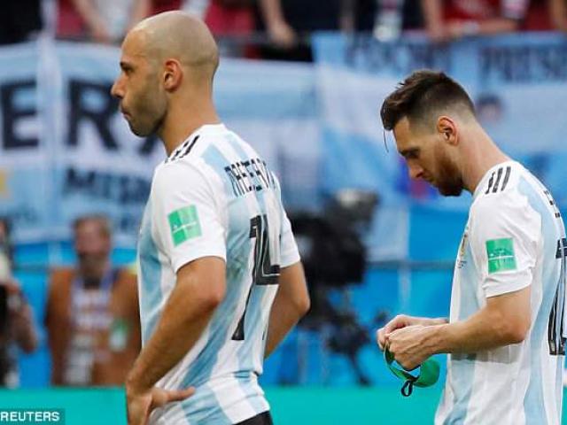 Trực tiếp vòng 1/8 World Cup 2018: Argentina đạt kỷ lục buồn chưa từng có