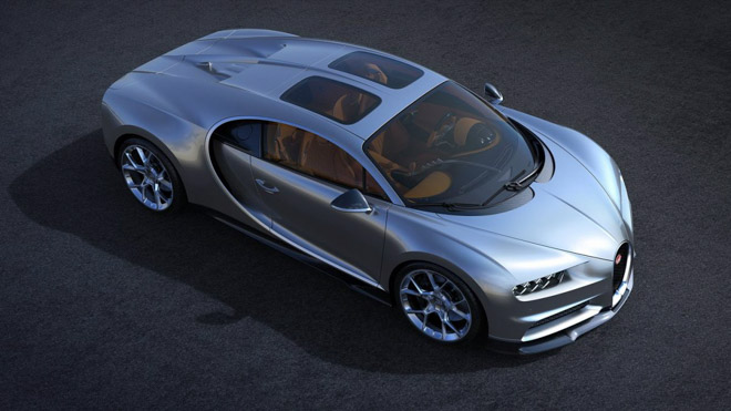 &#34;Ông hoàng tốc độ&#34; Bugatti Chiron được trang bị thêm cửa sổ trời Sky View - 1