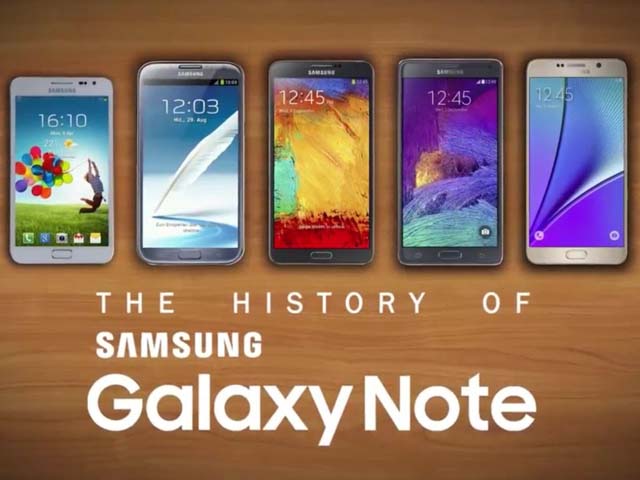 Ngược dòng lịch sử Galaxy Note: Bước đại nhảy vọt khẳng định vị trí đứng đầu
