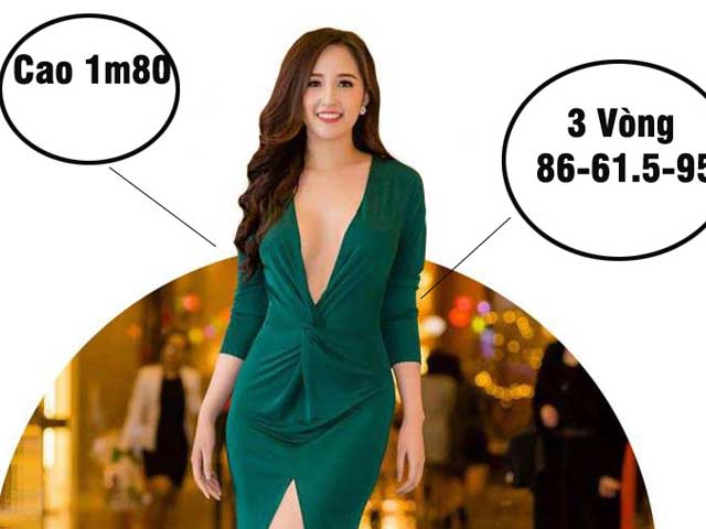 Mai Phương Thúy cao nhất, số đo nóng bỏng nhất lịch sử Hoa hậu Việt Nam?