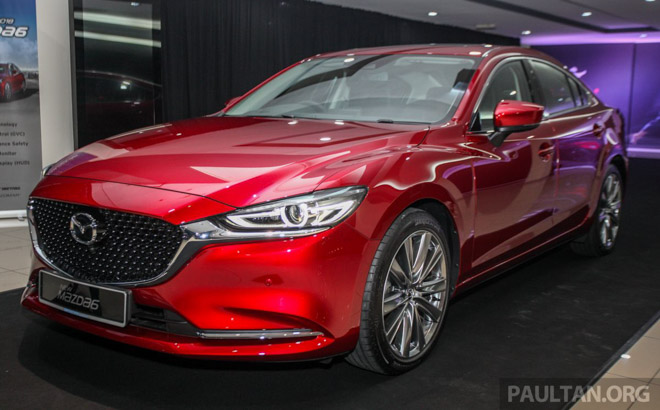 Mazda 6 2018 phiên bản nâng cấp ra mắt thị trường Malaysia