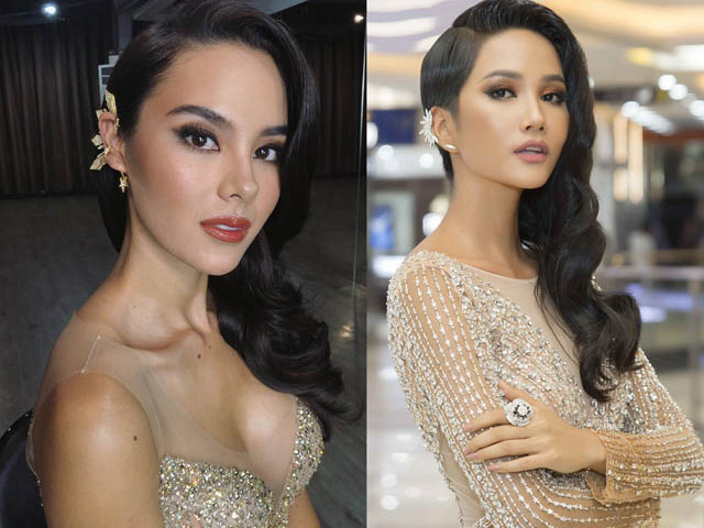 Người mẫu - Hoa hậu - H'Hen Niê &quot;copy&quot; tóc dài quyến rũ của Hoa hậu Philippines