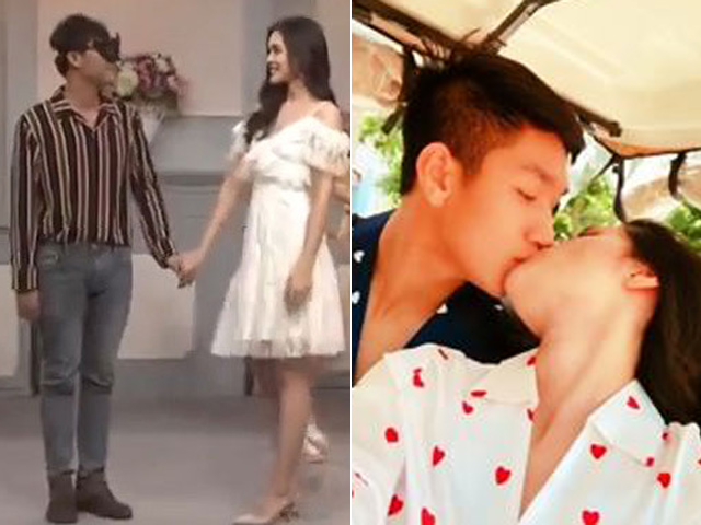 Bạn gái Trọng Đại U23: Tháng trước tìm người yêu trên VTV, tháng sau ôm hôn cầu thủ
