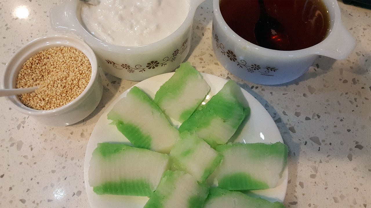 Cách Làm Bánh Đúc Lá Dứa Nước Cốt Dừa Cực Ngon Ngay Tại Nhà