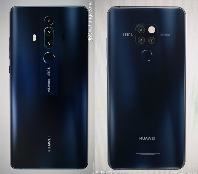 Huawei Mate 20 và 20 Pro có tai thỏ bé như giọt nước cực đẹp - 1