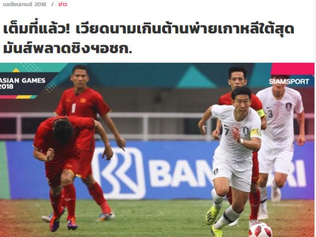 Báo Thái Lan “ghen tỵ” với U23 Việt Nam, chúc đoạt HCĐ lịch sử