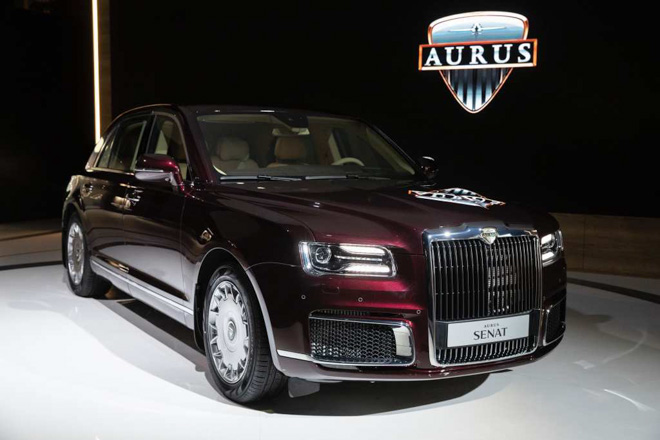 Ảnh thực tế Aurus Senat - "Rolls Royce" của nước Nga - 1