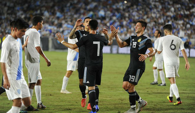 Argentina - Guatemala: Thế trận gay gắt, bước ngoặt quả phạt đền - 1