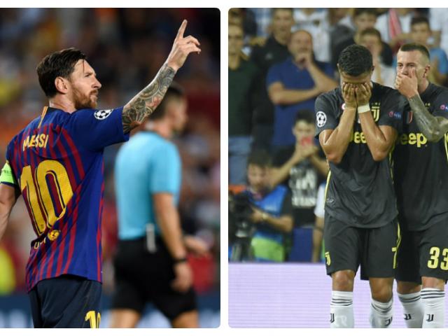 Mở màn cúp C1: Messi – Pogba lên đỉnh, Ronaldo – Neymar rơi vực sâu