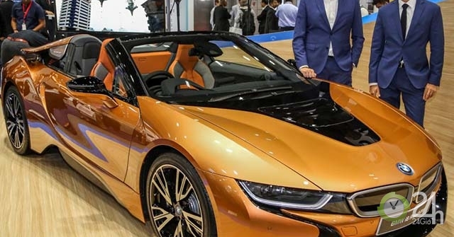 BMW i8 mui trần đầu tiên cập bến Đông Nam Á