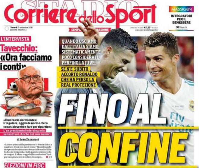 Ronaldo rời Real là “bão tố”: UEFA “bắt nạt” Serie A, Juventus kêu trời - 1