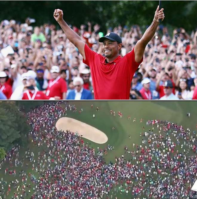 Golf 24/7: Fan như ong vỡ tổ vì “Siêu Hổ” Tiger Woods - 1