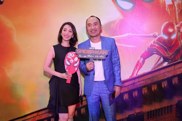 Dàn sao Việt kéo nhau đi xem buổi công chiếu "Người nhện xa nhà"