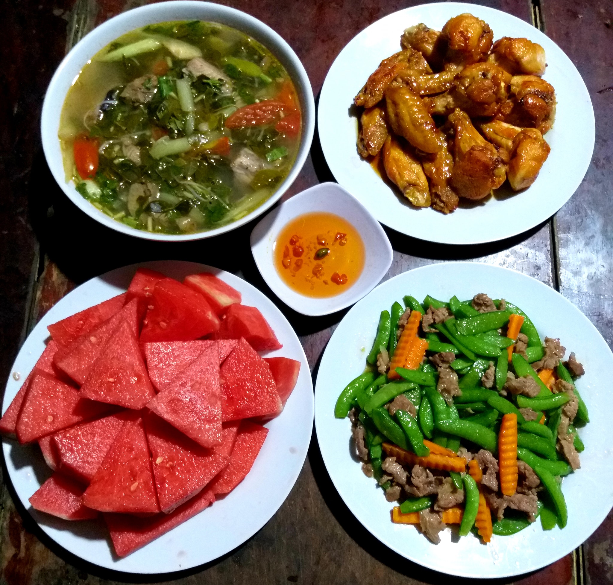 Thực đơn hot nhất tuần với những mâm cơm đầy màu sắc, càng ăn càng mê - 1