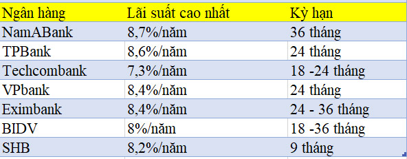 Thấy gì từ động thái chạy đua lãi suất huy động của các ngân hàng? - 1