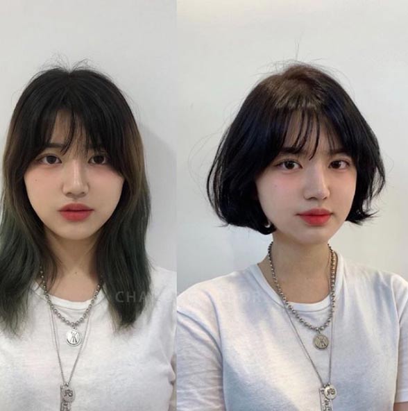 3 kiểu tóc ngắn trên cằm xinh xắn, được yêu thích nhất mùa hè thu 2019 - 1