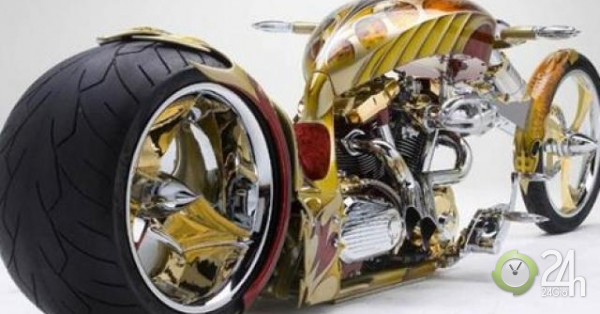 "Độ" vàng cho xe máy, bán với giá hàng chục tỷ đồng