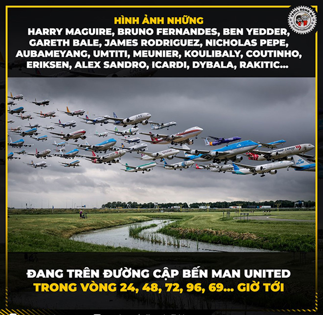 Ảnh chế MU "ông vua tin đồn" trên thị trường chuyển nhượng - 1