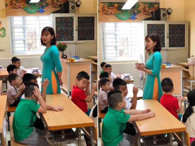 Hiếm có cô gái nào "nổi bền vững" như Bùi Thúy Ngân (sinh năm 1991) - giáo viên tiểu học tại Hà Nội. Cách đây 3 năm, Thúy Ngân từng là hiện tượng mạng xã hội với danh xưng "cô giáo hot girl". 