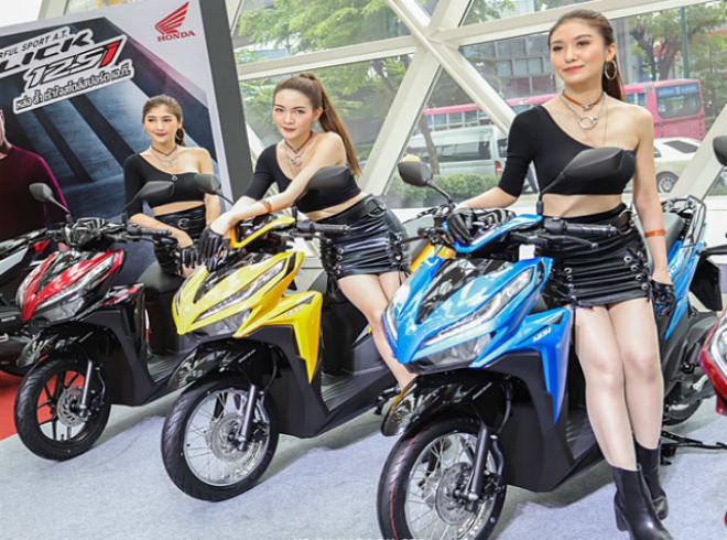 6 mẫu xe máy Thái Lan nhập khẩu về Việt Nam đội giá hàng chục triệu đồng