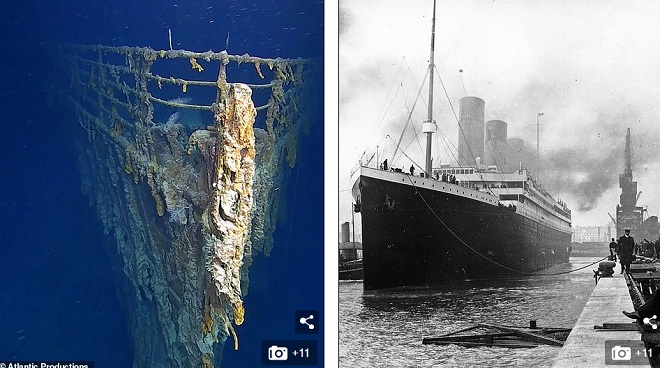 Video Tái hiện toàn bộ quá trình chìm tàu Titanic huyền thoại  Đời sống   Vietnam VietnamPlus