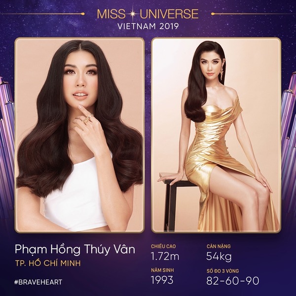Thuý Vân, quán quân Next Top Hương Ly thi Hoa hậu Hoàn vũ Việt Nam - 1