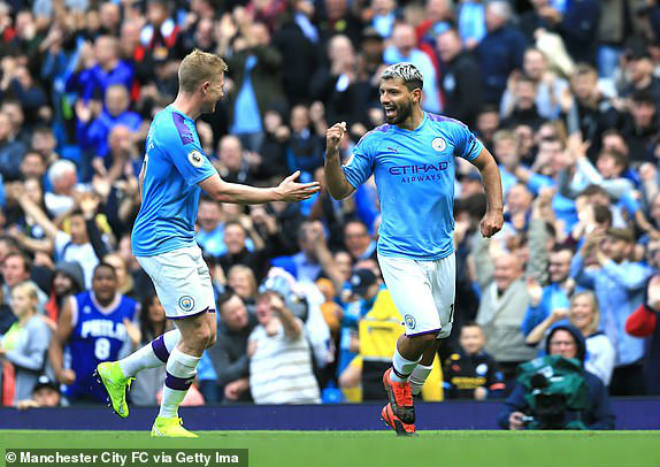 Video highlight trận Man City - Brighton: Đại tiệc tưng bừng, đua đầu bảng gay cấn (Vòng 4 Ngoại hạng Anh) - 1