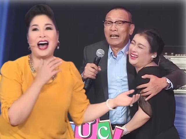 MC Lại Văn Sâm bất ngờ ”tỏ tình”, nói lời yêu nữ nghệ sĩ U60 trên sóng truyền hình