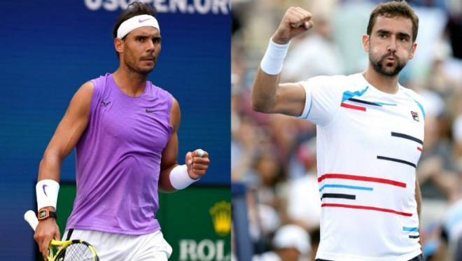 Video, kết quả tennis Nadal - Cilic: Set 2 choáng váng, &#34;Bò tót&#34; nổi giận (Vòng 4 US Open) - 1