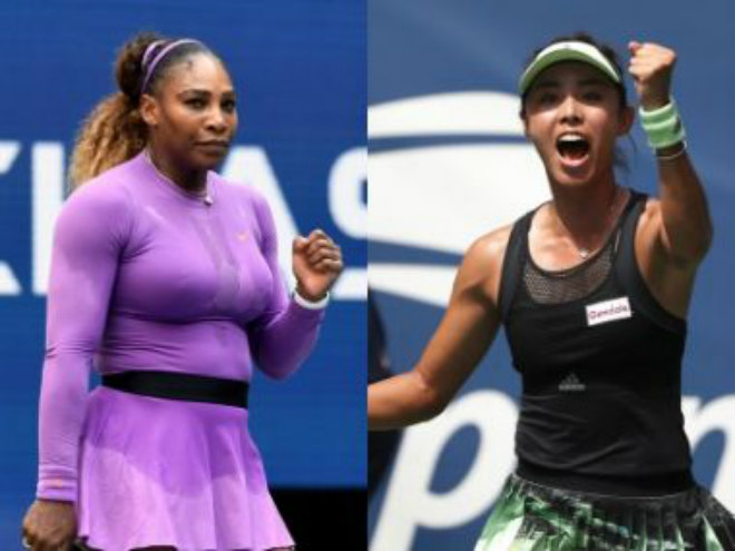 Video tennis Serena Williams - Qiang Wang: 44 phút hủy diệt, &#34;vé vàng&#34; bán kết (US Open) - 1
