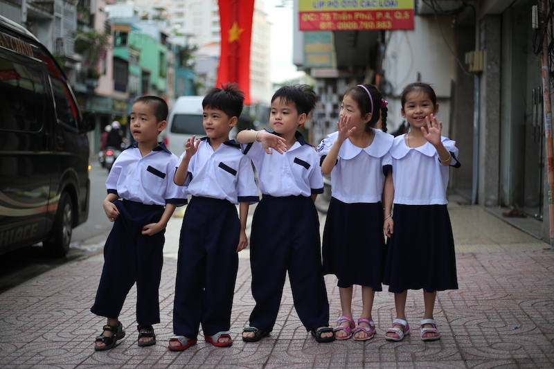 Ngày khai giảng của năm trẻ sinh 5 đầu tiên tại Việt Nam - 1