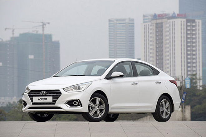 Accent tiếp tục giữ “ngôi vương” của Hyundai tại Việt Nam trong tháng 8/2019 - 1