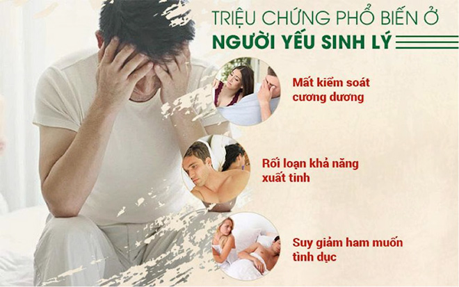 Yếu sinh lý ở nam giới - nỗi ám ảnh chẳng thể giãi bày