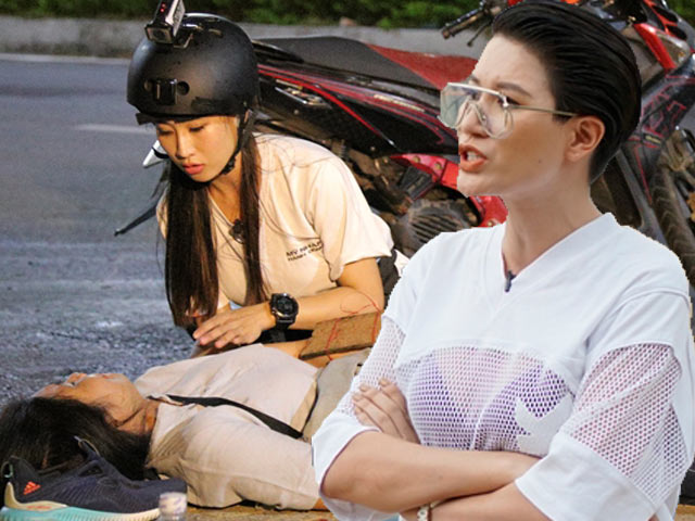 Trang Trần thẳng tay bắt lỗi DJ Oxy khi giúp người bị tai nạn giao thông