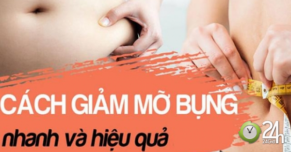 19 cách giảm mỡ bụng hiệu quả nhanh chóng